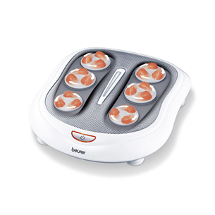 Beurer, white/grey - Shiatsu foot massager FM60