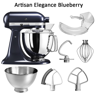 KitchenAid Artisan Elegance, 4.83 L/3 L, 300 W, zila - Mikseris