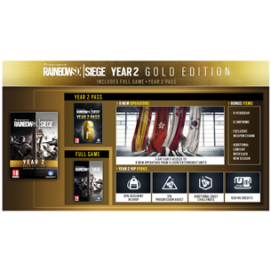 PS4 game Rainbow Six: Siege Year 2 Gold Edition