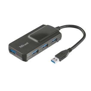 USB portu dalītājs OILA 4 USB 3.1, Trust