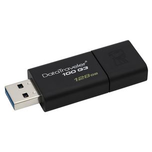 USB zibatmiņa DataTraveler 100 G3, Kingston / 128GB, USB3.0