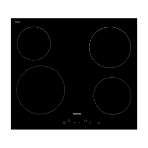 Built-in ceramic hob, Beko HIC64401NEW