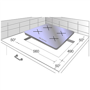 Керамическая варочная панель Beko