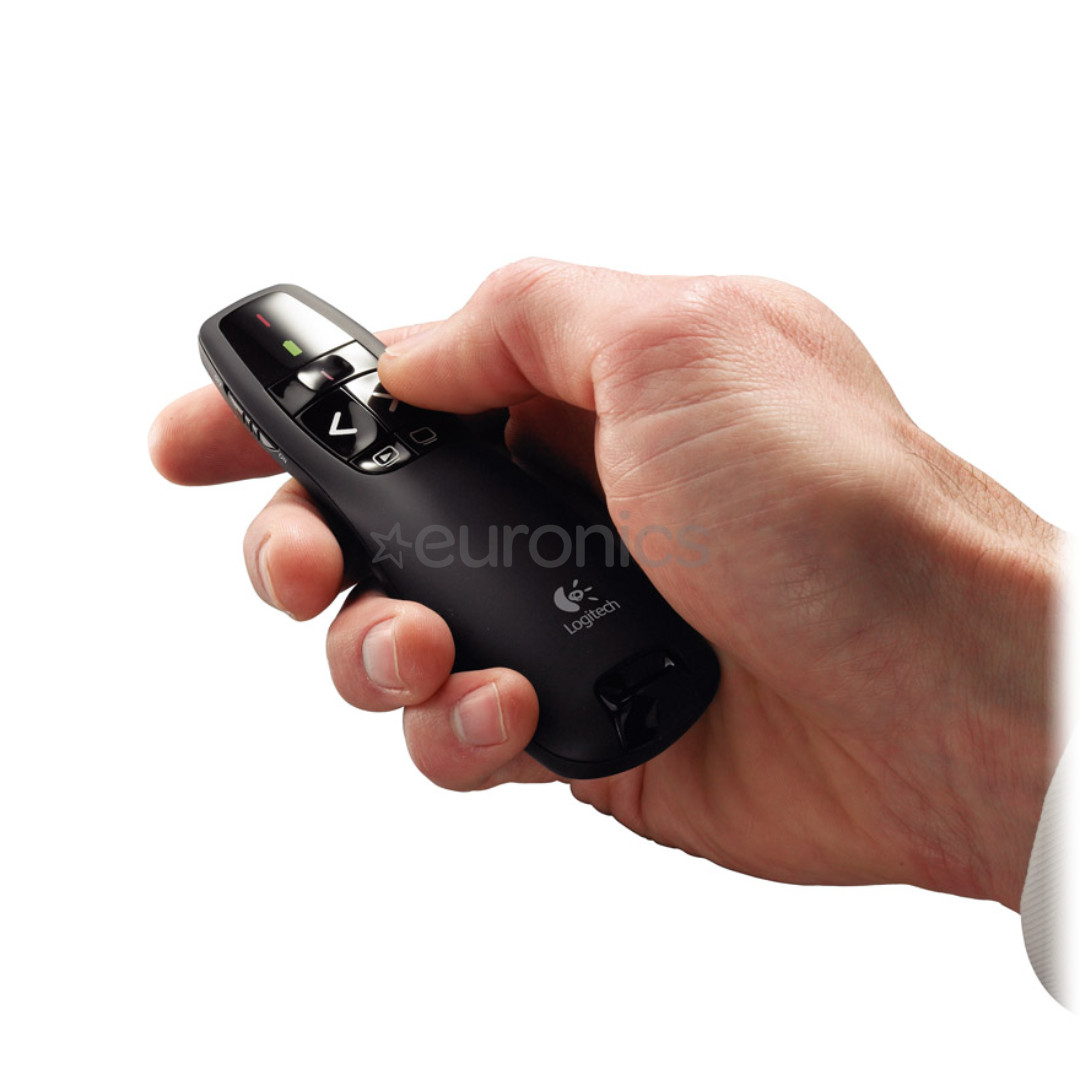 Prezentāciju pults R400, Logitech / WiFi