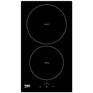 Beko, platums 30 cm, melna - Iebūvējama indukcijas plīts virsma HDMI32400DT