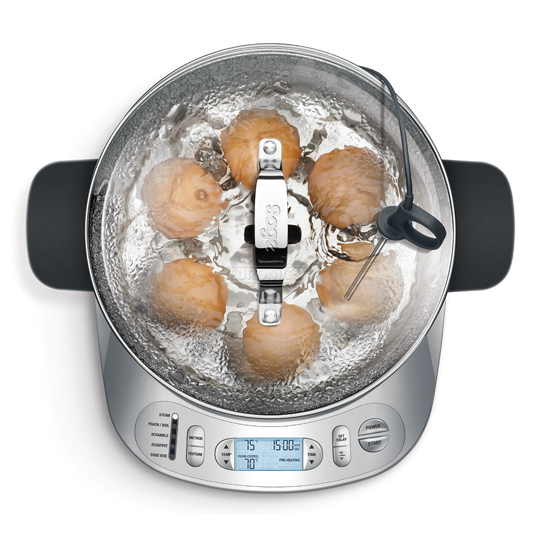 Egg boiler the One° Precision Poacher, silver - Sage