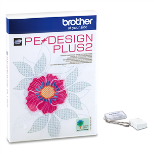 Embroidery software PE-Design Plus 2, Brother PEDPLUS2