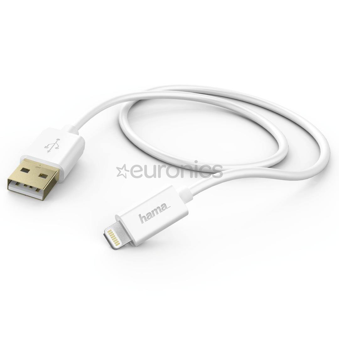 Vads USB-Lightning, Hama / garums: 1,5m