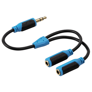 Adapteris Super Soft 3,5 mm -- 2x3,5 mm, Hama 00108358