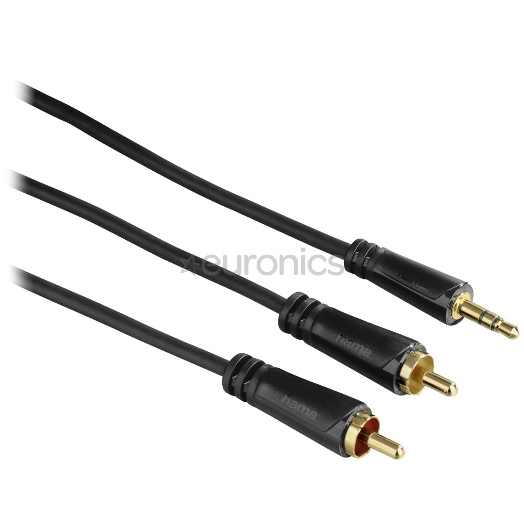 Vads 3,5 mm -- RCA, Hama (1,5 m)