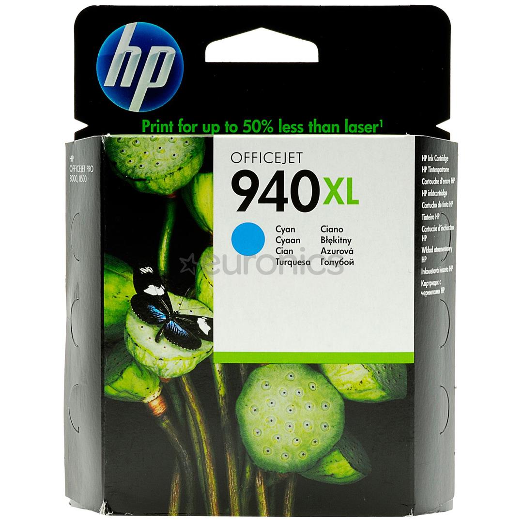 Tintes kārtridžs 940XL, HP / zila