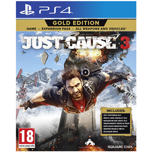 Игра для PlayStation 4, Just Cause 3 Gold Edition