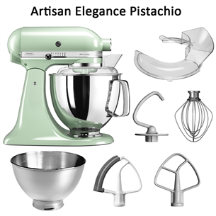 KitchenAid Artisan Elegance, 4.8 L, 300 W, zaļa - Mikseris