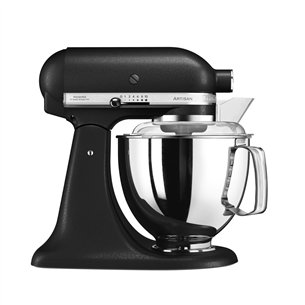 KitchenAid Artisan Elegance, 4.8 L/3 L, 300 W, melna - Mikseris