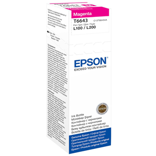 Ink bottle Epson T6643 (magenta)