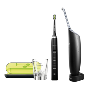 Электрическая зубная щетка Philips Diamond Clean + ирригатор Sonicare AirFloss Ultra