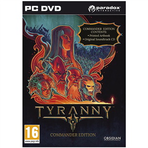 PC game, Tyranny Commander Edition