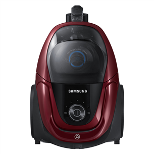Samsung Cyclone Force, 700 W, bagless, black/red - Vacuum cleaner