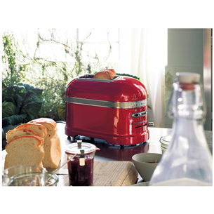 KitchenAid Artisan, 1250 W, red - Toaster
