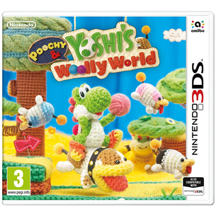 Игра для 3DS Poochy & Yoshi's Woolly World