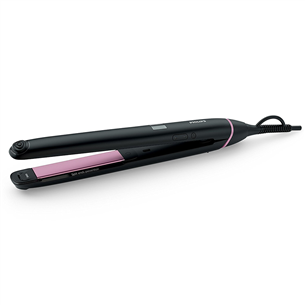 Philips StraightCare Vivid Ends, up to 230 °C, black/pink - Hair straightener