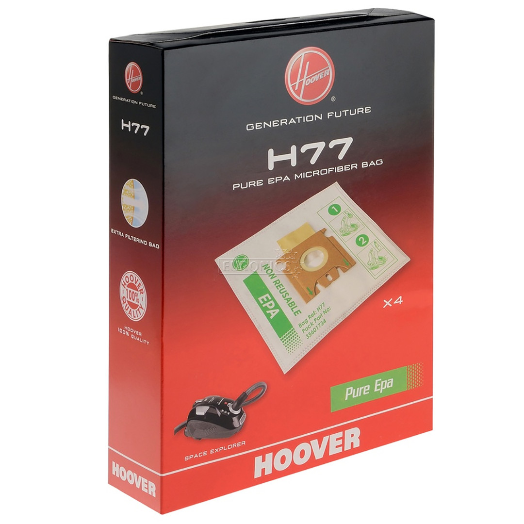 Putekļu maisiņi H77, Hoover