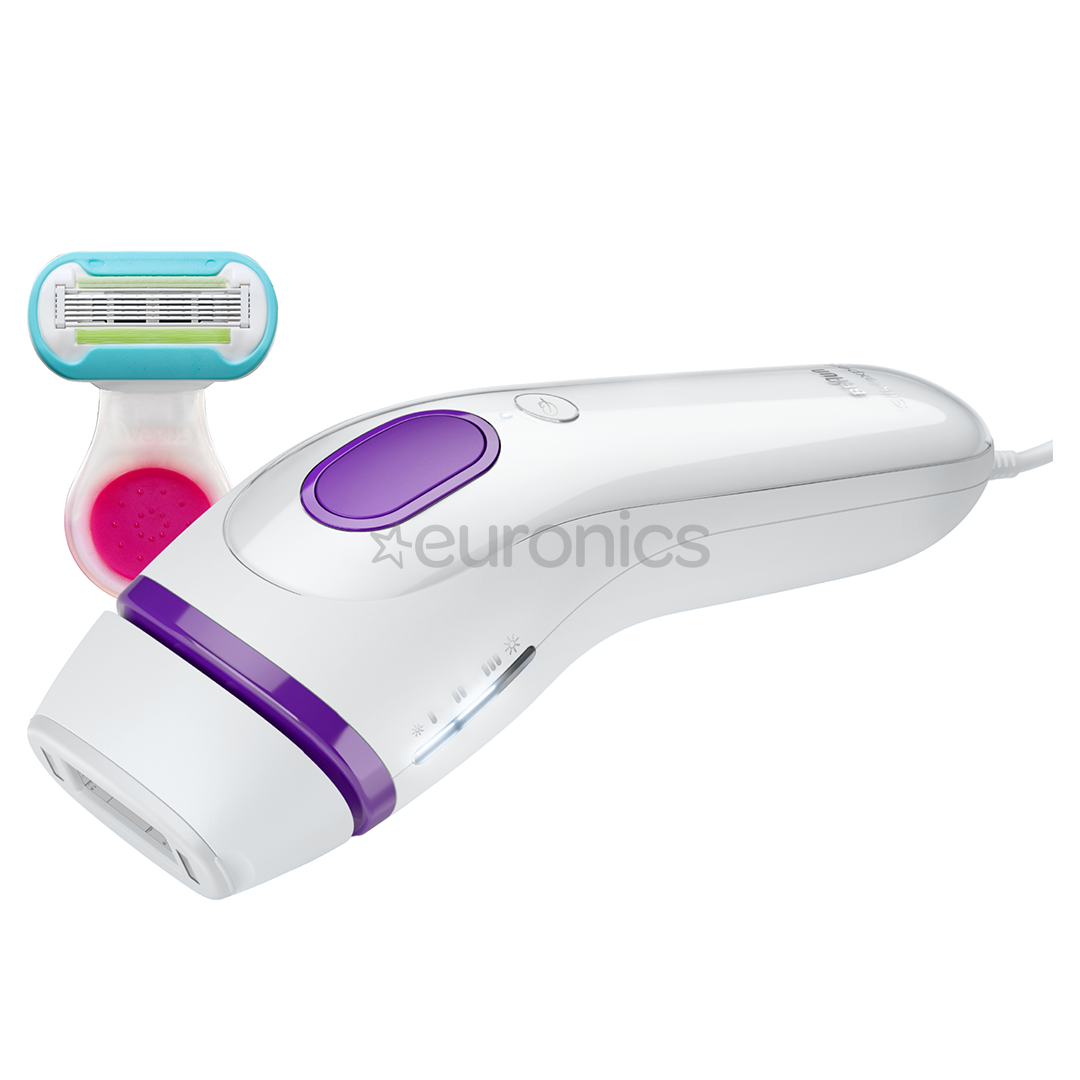 Fotoepilators Silk-expert 3 IPL, Braun + Gillette Venus skuveklis