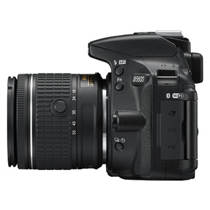 Digitālā spoguļkamera D5600 + objektīvs NIKKOR 18-55 mm