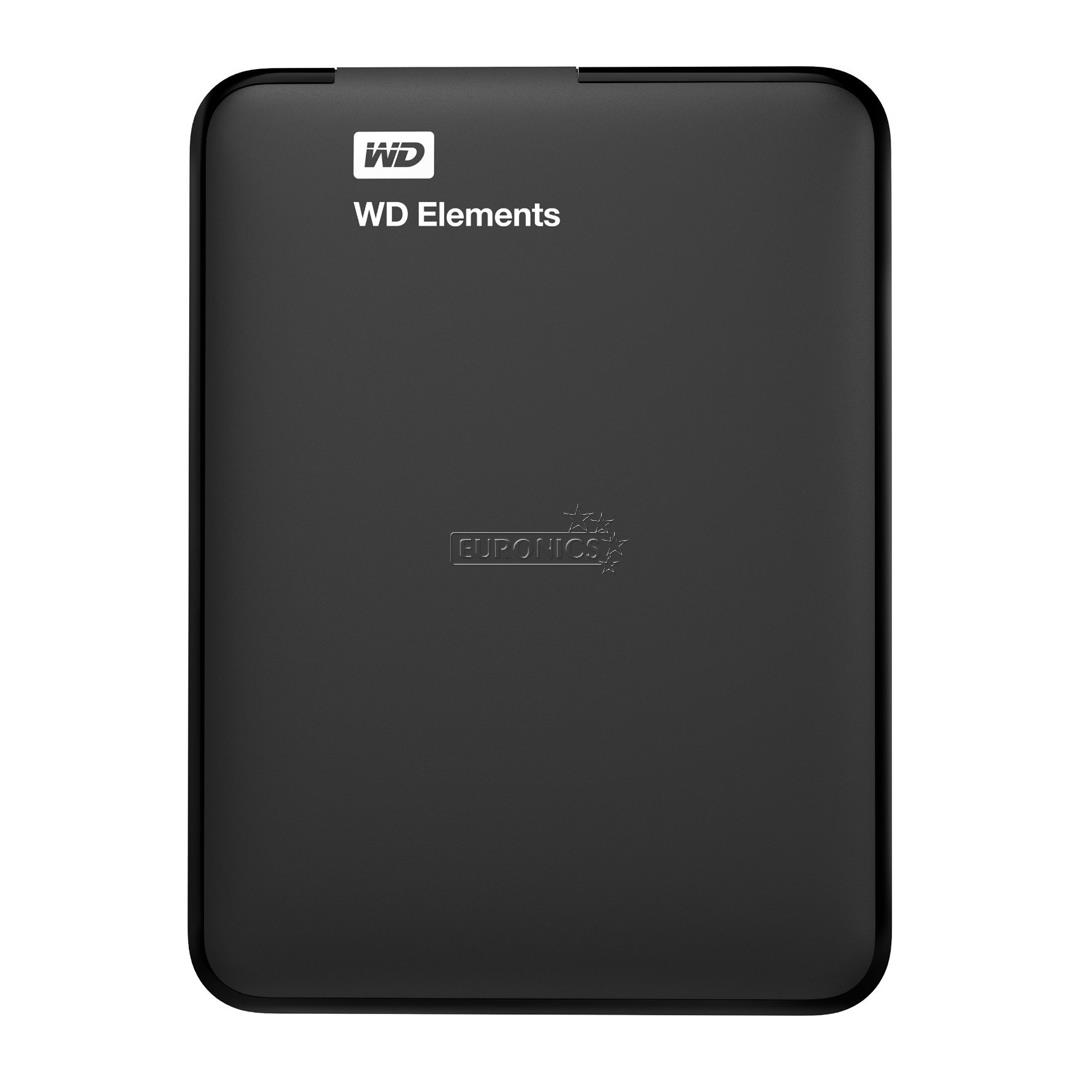 Ārējais HDD cietais disks Elements, Western Digital / 500 GB