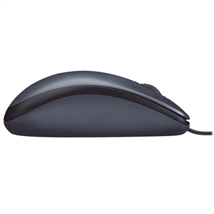 Logitech M100, gray - Wired Optical Mouse
