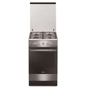 Hansa, 58 L, inox - Freestanding Gas Cooker with Gas Oven FCGX520209