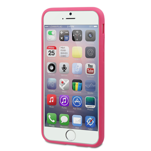 Apvalks Pink iBelt Bumper priekš iPhone 6/6S, Muvit