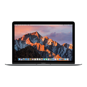 Portatīvais dators Apple MacBook (2017) / 12", 256GB, ENG klaviatūra
