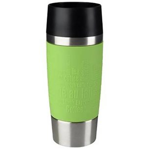 Tefal, 0.36 L, black/green - Travel mug K3083114RINOX