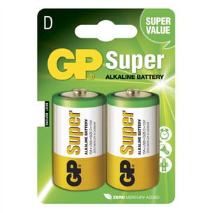 Batteries D, GP / 2 psc