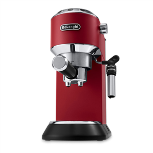 Delonghi Dedica pump, red/inox - Espresso machine