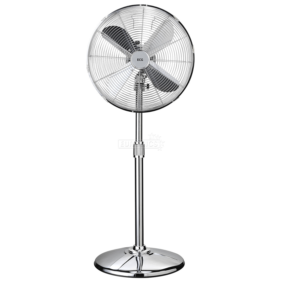 ECG, 50 W, sudraba - Grīdas ventilators