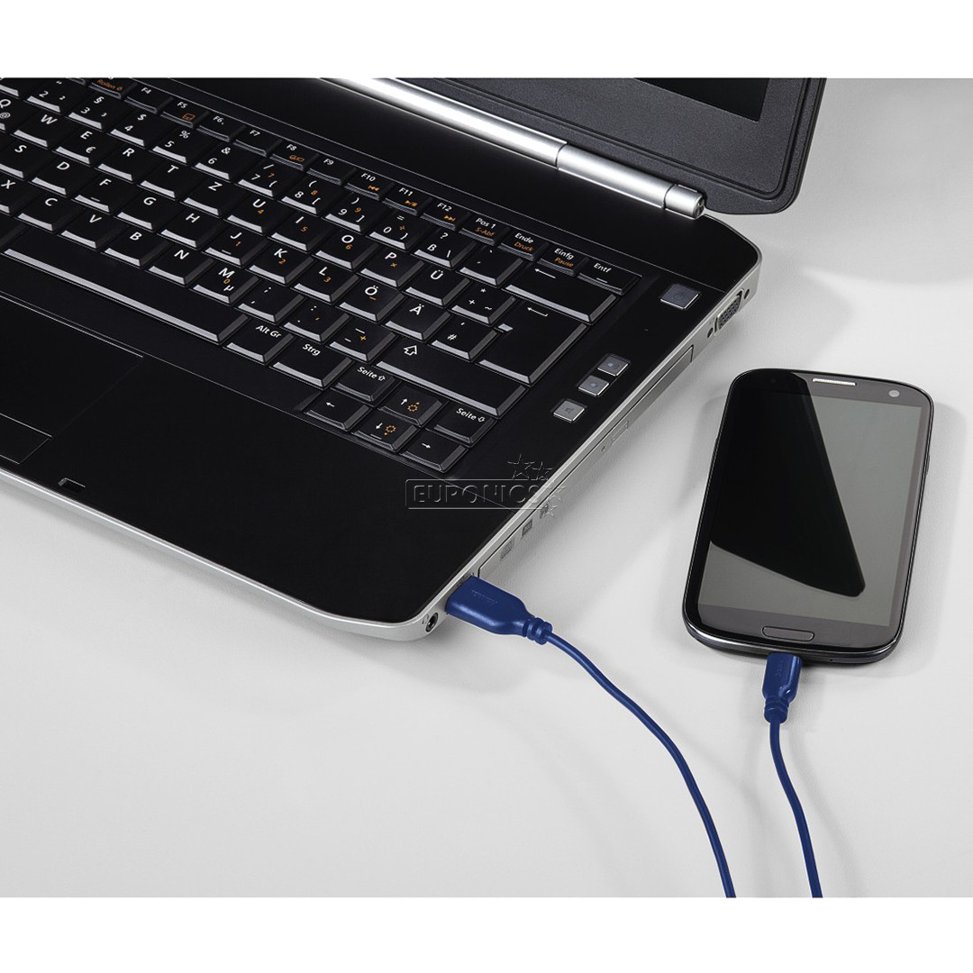 Vads USB -- USB-C Hama / 0.75 m