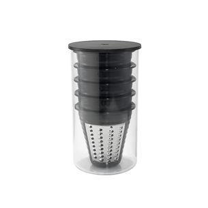 WMF KITCHENminis Salad-to-go, 150 W, inox/black - Salad chopper