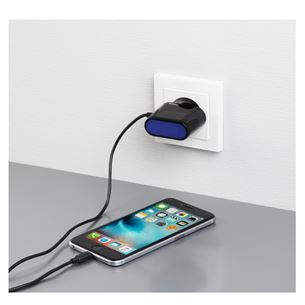 Зарядное устройство Lightning iPhone, iPod, iPad, Hama
