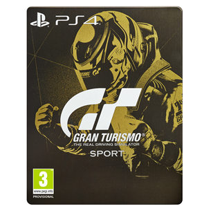 PS4 game Gran Turismo Sport Steelbook Edition