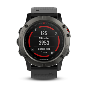 Multisporta GPS pulkstenis FENIX 5X Sapphire, Garmin