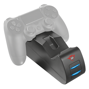 Uzlādes stacija Duo Charging Dock GXT 245 priekš DualShock 4, Trust