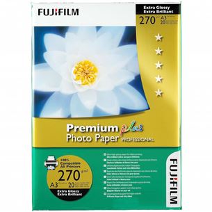 Fotopapīrs Premium Plus Extra Glossy, Fuji / A4, 270g/m2, 20 lpp