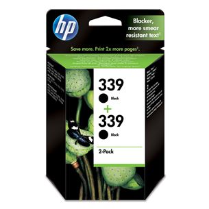 Ink Cartridge 339, HP / 2-pack, Black