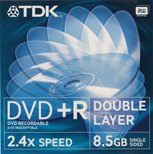 Disc DVD+R DL, TDK / 4,7GB / 1 psc