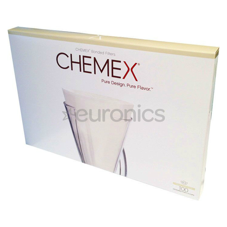Chemex, 100 шт. - Кофейные фильтры для графина на 3 чашки