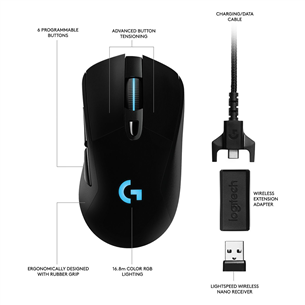 Wireless mouse Logitech G703