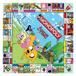 Galda spēle Monopoly - Adventure Time