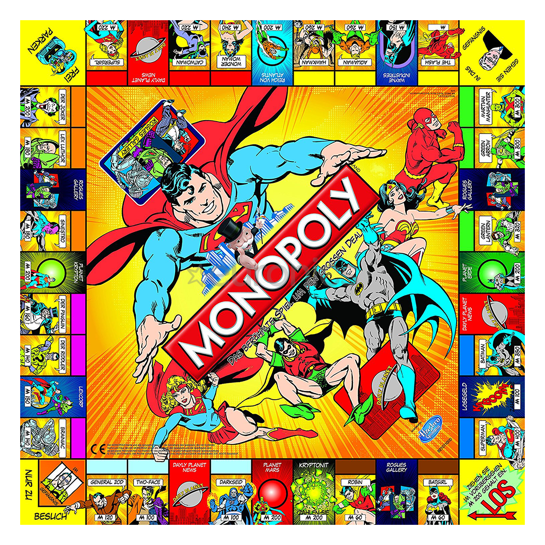 Galda spēle Monopoly - DC Comics